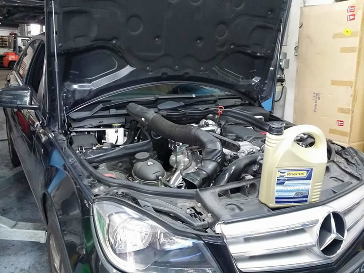 swd机油用于奔驰车